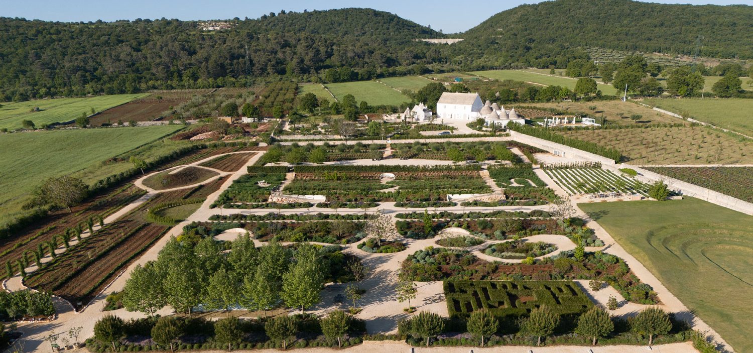 Masseria Pistola and its gardens in the Valle d’Itria